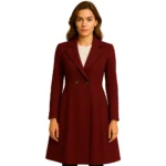 queen-womens-burgundy-coat