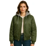 women-olive-oversized-hoodie-jacket