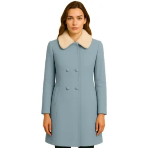womens-blue-fur-collar-coat