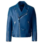 mens-blue-leather-moto-jacket