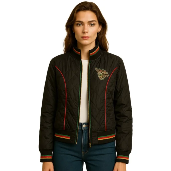 womens-black-satin-varsity-jacket