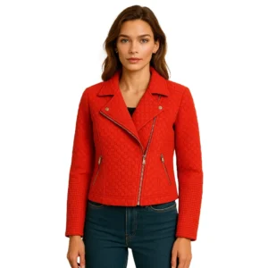 womens-red-textured-jacket